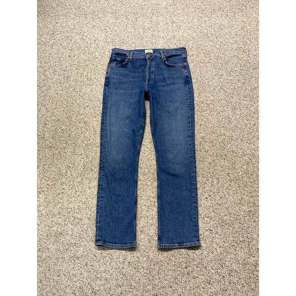 29 Citizens Of Humanity High-Rise Button Fly Charlotte Straight Leg - Picture 2 of 11